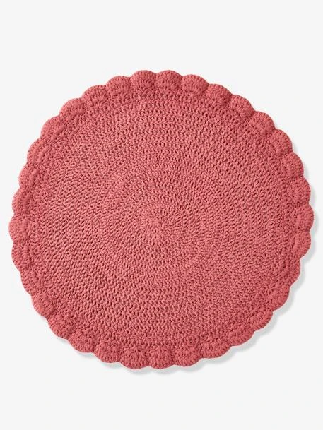 Tapis Crochet Vieux Rose - Vertbaudet 1 Tapis Crochet Vieux Rose - Vertbaudet
