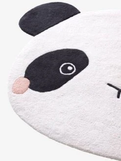 Tapis Panda HANOÏ écru / Noir - Vertbaudet -Boutique Bébé tapis panda hanoi 3