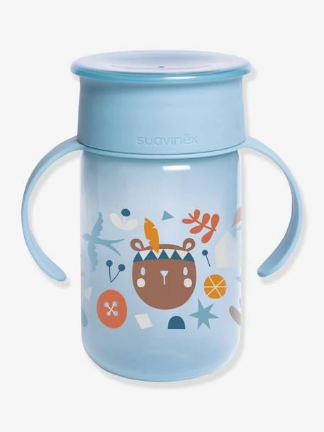 Tasse D'apprentissage 360° Booo 340 Ml SUAVINEX Foret Bleu - Suavinex 1 Tasse D'apprentissage 360° Booo 340 Ml SUAVINEX Foret Bleu - Suavinex