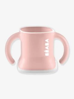 Tasse D'apprentissage BEABA 'Evoluclip' 3 En 1 Old Pink - Beaba -Boutique Bébé tasse dapprentissage beaba evoluclip 3 en 1 3