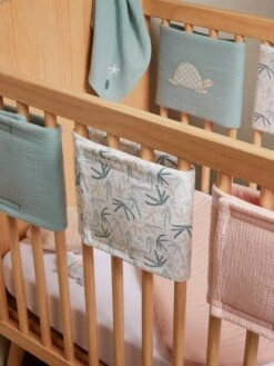 Tour De Lit / Tour De Parc Pare-chocs SOUS L'OCÉAN Rose - Vertbaudet -Boutique Bébé tour de lit tour de parc pare chocs sous locean 2