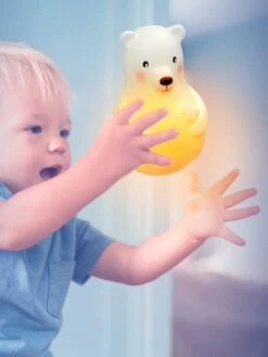 Veilleuse Arc-en-ciel PABOBO Lumicolor Blanc - Pabobo -Boutique Bébé veilleuse arc en ciel pabobo lumicolor 2