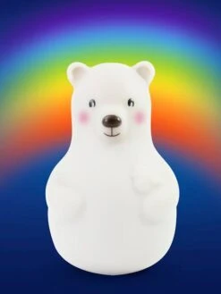 Veilleuse Arc-en-ciel PABOBO Lumicolor Blanc - Pabobo -Boutique Bébé veilleuse arc en ciel pabobo lumicolor 4