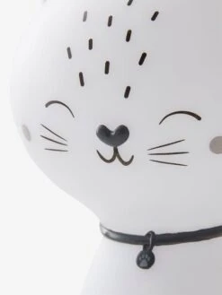 Veilleuse Moustachat Blanc / Bleu - Vertbaudet -Boutique Bébé veilleuse moustachat 2