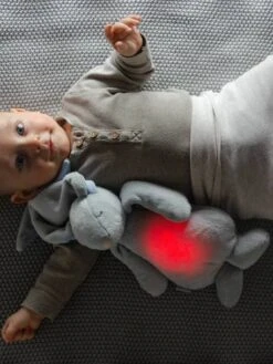 Veilleuse Peluche MOONIE Lapin Crème - Moonie -Boutique Bébé veilleuse peluche moonie lapin 4